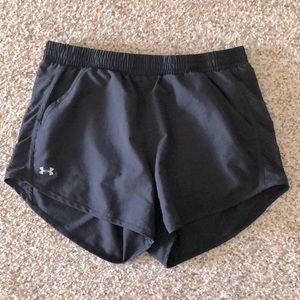 UNDER ARMOUR - Running shorts - Black - Size Medium